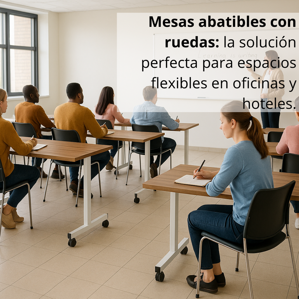 Mesas Diversas: la solución perfecta para espacios flexibles en oficinas y hoteles