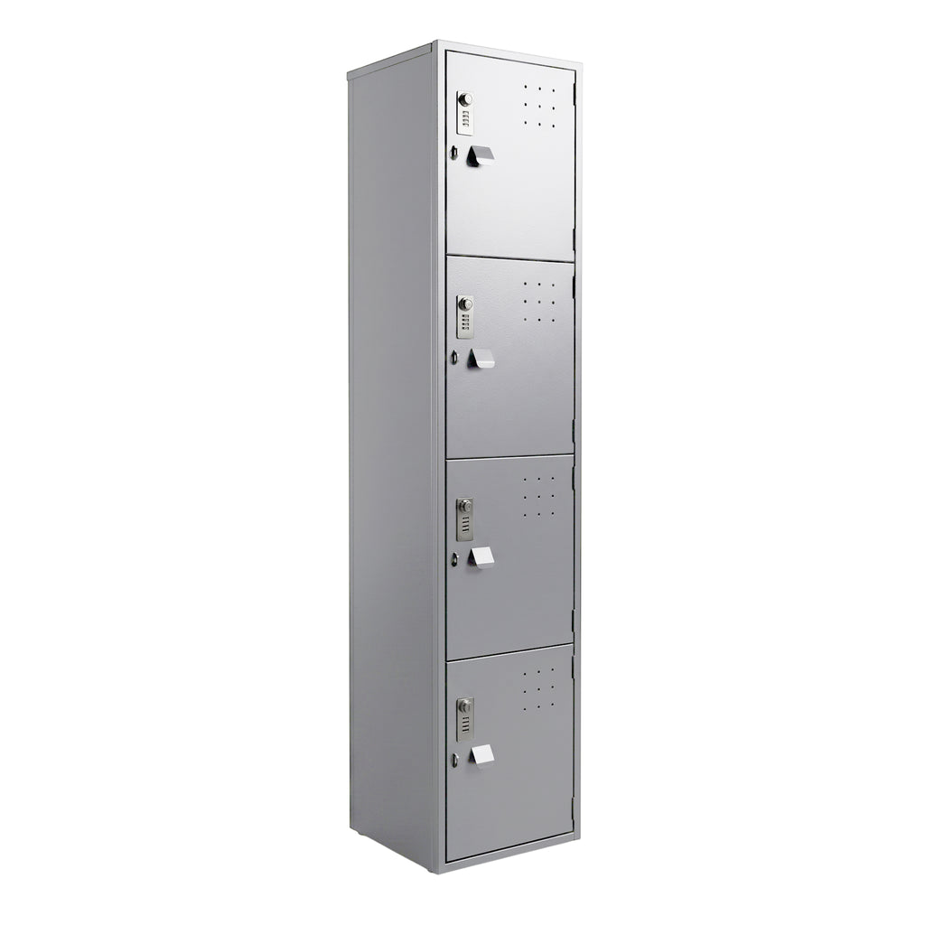Locker Pro Metálico 4 Puertas – Woodsweb